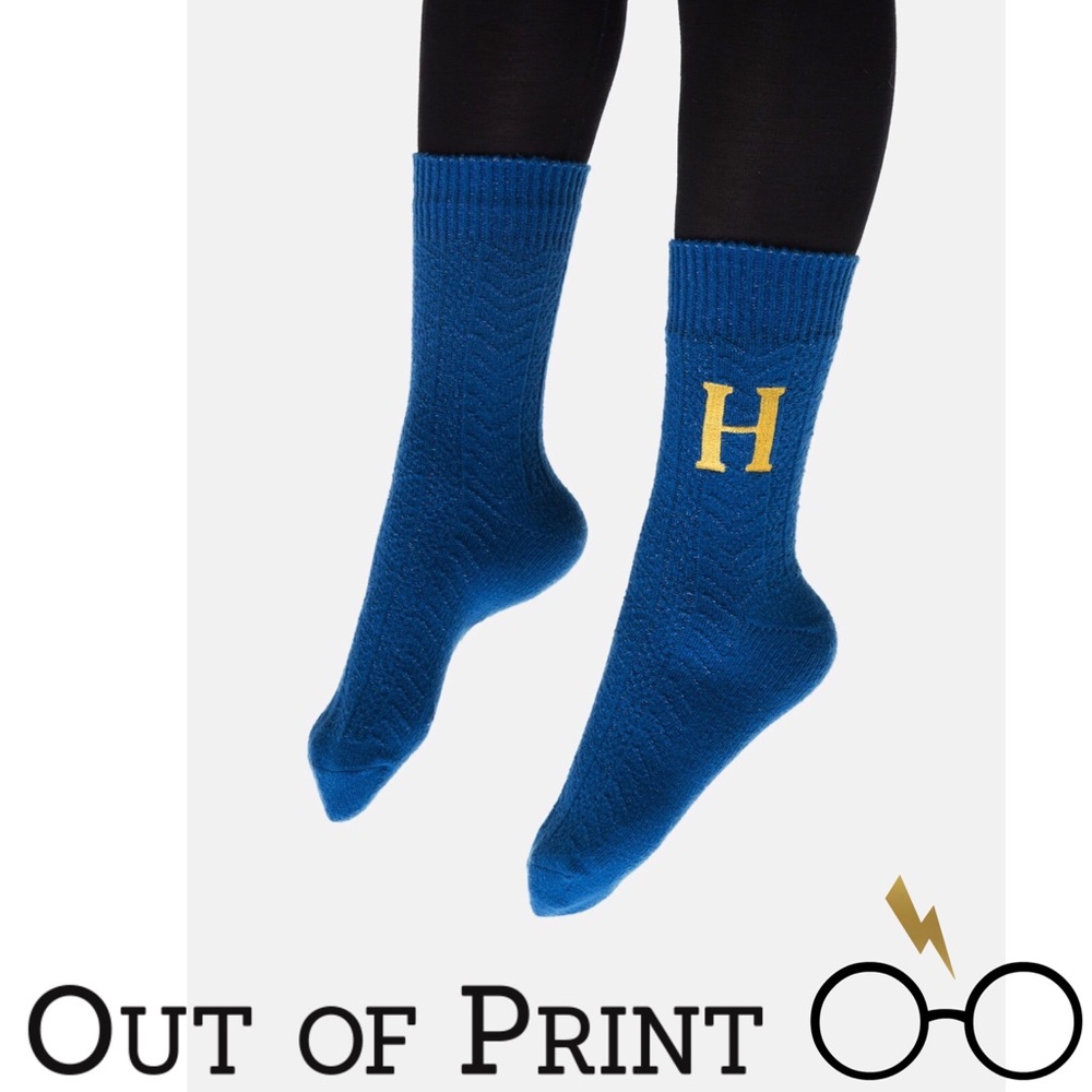 Out of Print + Harry Potter Sweater Socks